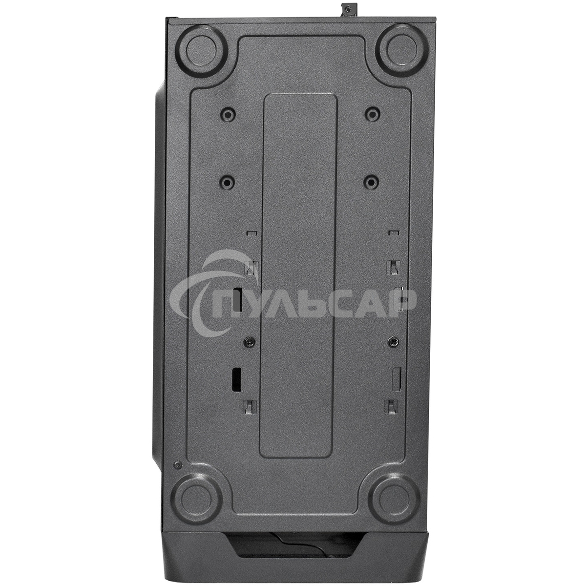 Компьютерный корпус Miditower ExeGate XP-332 Black, ATX, (XP450, Black,120мм), 2*USB, Audio