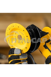 Чашка твердосплавная зачистная Denzel 125 мм, плоская, мелкое зерно #32