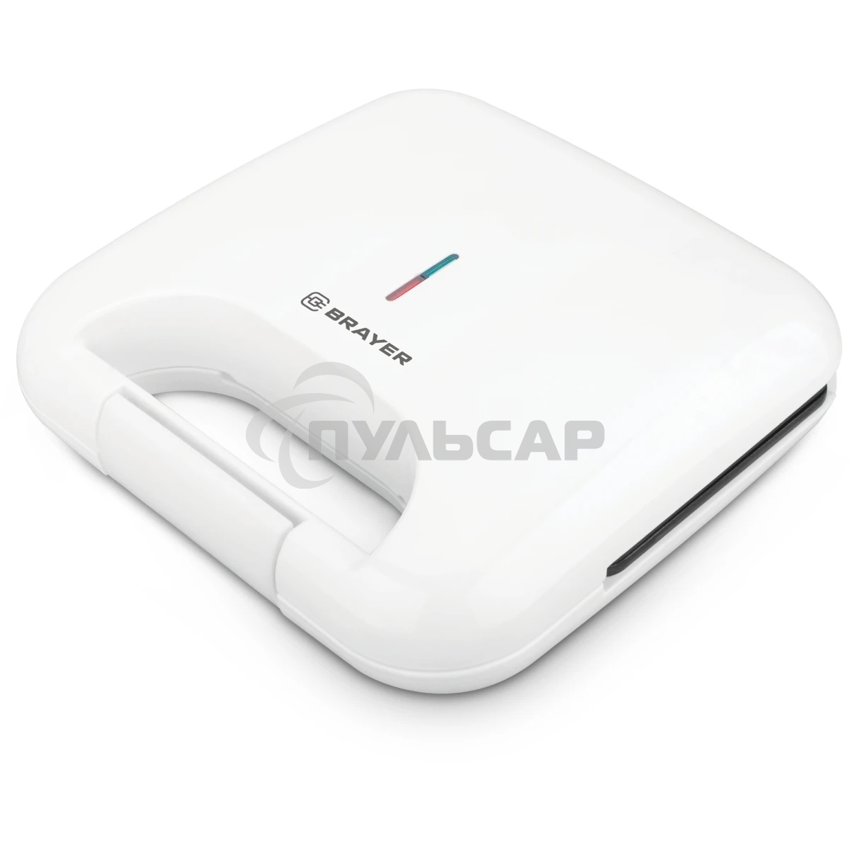 Сэндвичница BRAYER BR2203WH 750 Вт, белый