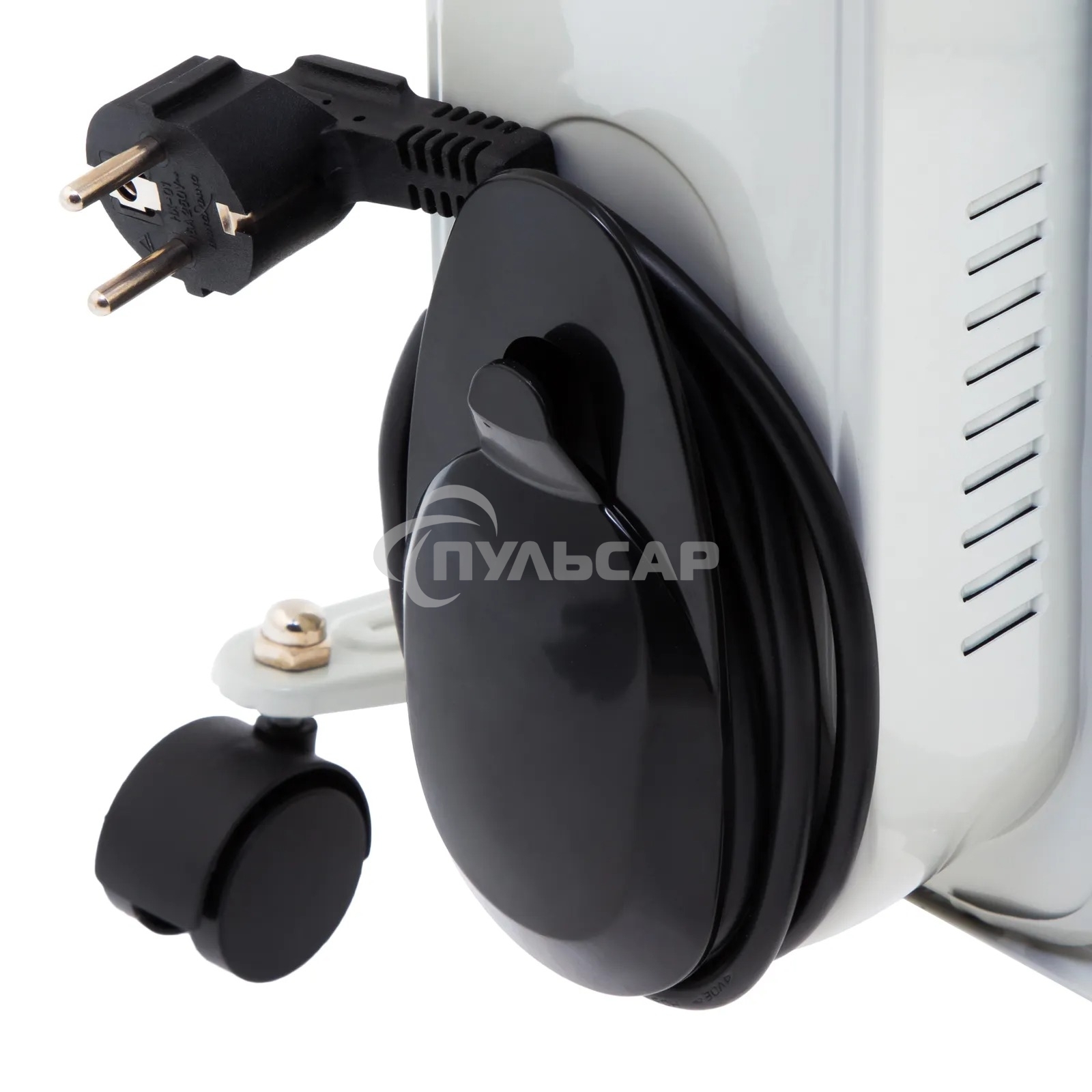 Обогреватель масляный MTX OCH-1500, белый, 1500 Вт, 15 м2, термостат