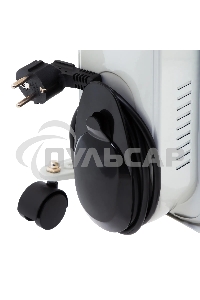 Обогреватель масляный MTX OCH-1500, белый, 1500 Вт, 15 м2, термостат