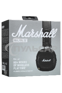 Гарнитура MARSHALL Bluetooth MAJOR IV черный