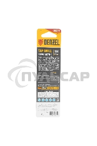 Сверло-метчик Denzel М4 х 0,7 мм, Р6М5
