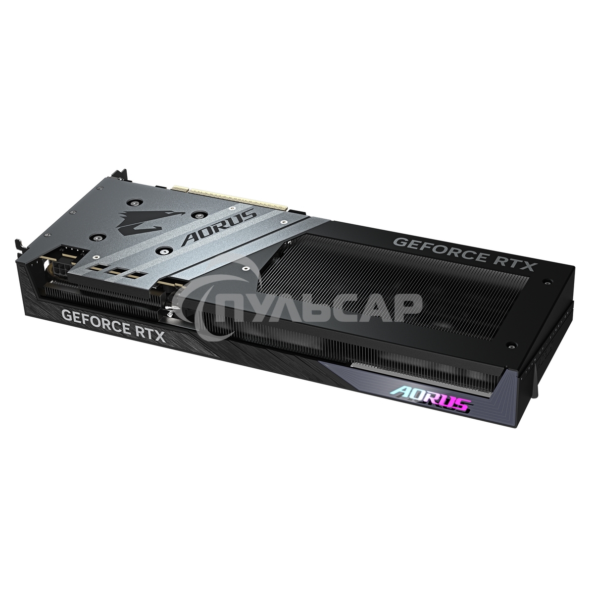 Видеокарта Gigabyte PCI-E 5.0 GV-N5060AORUS E-8GD 1.0 NVIDIA GeForce RTX 5060 8Gb 128bit GDDR7 2722/28000 HDMIx1 DPx3 HDCP Ret