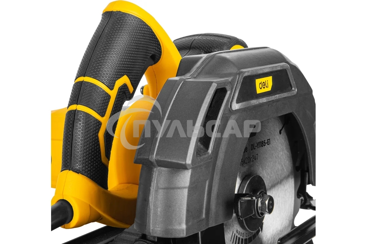 Циркулярная пила Deli DL-YJ185-E1 (1300Вт, 5300об/мин, диаметр диска 185мм)