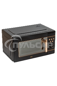 Микроволновая печь JVC JK-MW270D черный, 20 л, 700 Вт, переключатели - поворотный механизм/кнопки