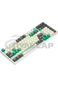 Клавиатура проводная A4Tech Bloody S98 Pixels Green USB белый/бежевый