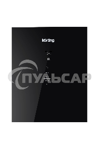 Холодильник Korting KNFC 61869 GN черный двухкамерный 223/94л морозилка снизу, No Frost