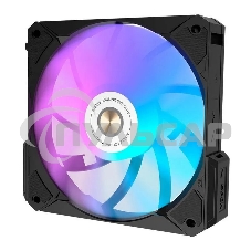 Вентилятор для корпуса Alseye i12B черный, 120 мм, 1800 об/мин, 33.2 дБ, 4 pin