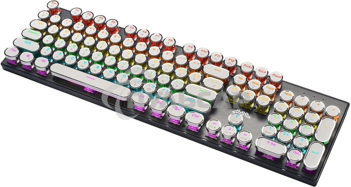 Клавиатура проводная GMNG GG-KB815X (1913914), USB, черный + белый