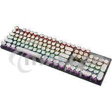 Клавиатура проводная GMNG GG-KB815X (1913914), USB, черный + белый