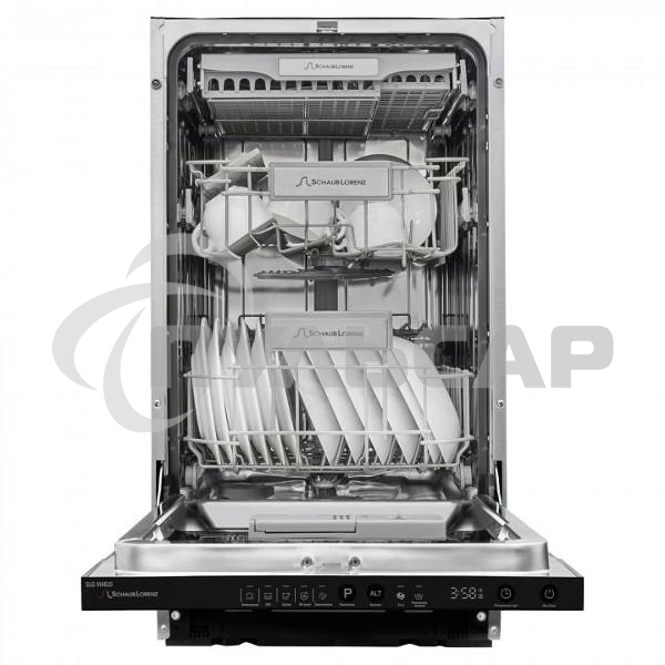 Встраиваемая посудомоечная машина Schaub Lorenz SLG VI4610, черный, 44.8 см, 11 компл., 49 дБ, класс A++
