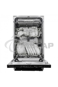 Встраиваемая посудомоечная машина Schaub Lorenz SLG VI4610, черный, 44.8 см, 11 компл., 49 дБ, класс A++