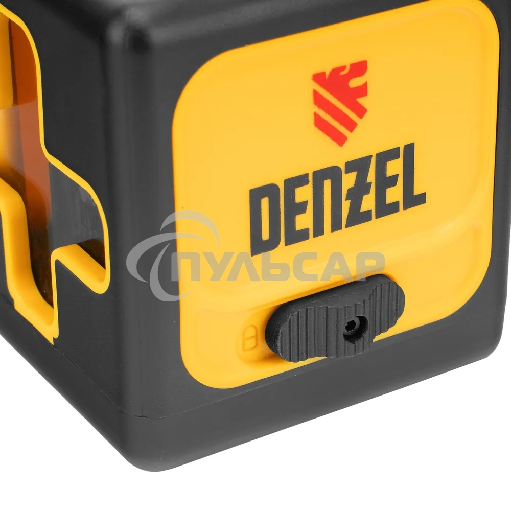 Лазерный уровень Denzel DQB, 30 м, зеленый луч, батарейки, сумка
