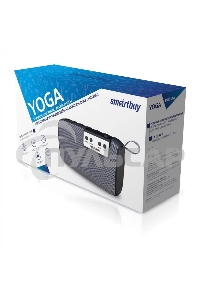 Акустическая система Smartbuy YOGA, 5Вт, Bluetooth, MP3, FM-радио, черная (арт. SBS-5050)/100