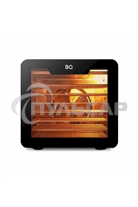 Сушилка для овощей и фруктов BQ FD9000 Black-Steel, Мощность 650 Вт