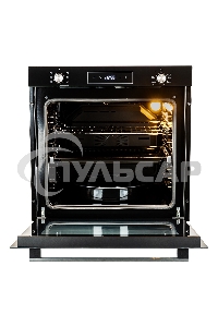 Электрический духовой шкаф Simfer B6EB56026, встраиваемый, черный