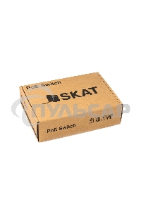 Коммутатор SKAT PoE-8E-2G v.2 PoE Plus 120Вт порты: 8-Ethernet 2-Uplink