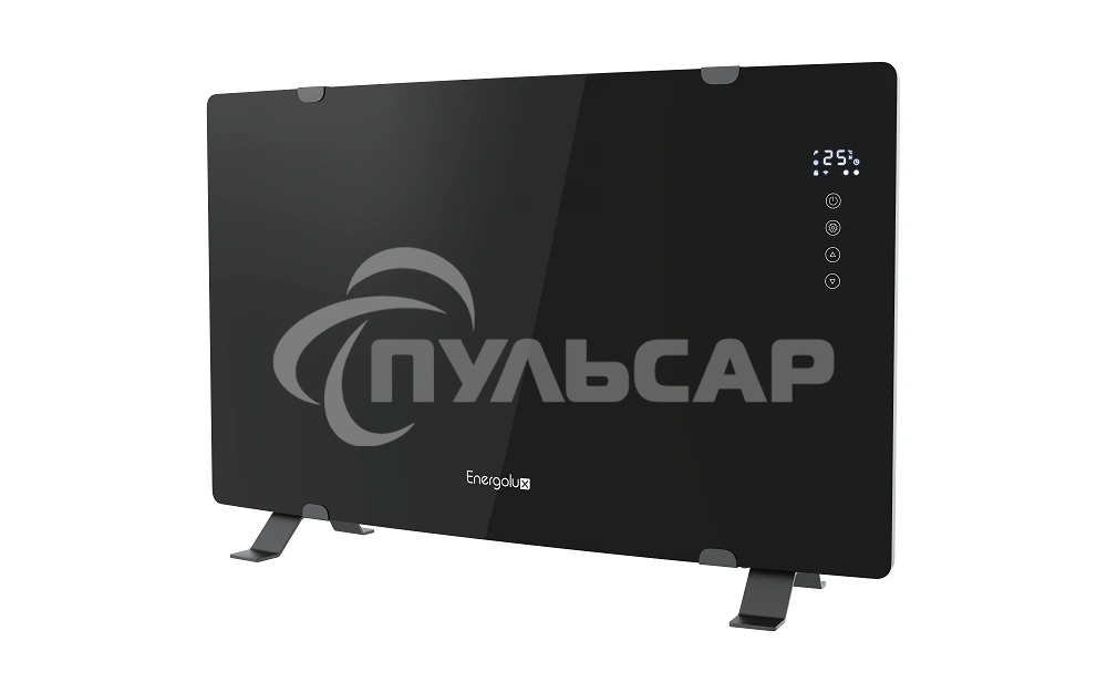 Электрический конвектор Energolux ECH-1500E-J1-BG, черное стекло