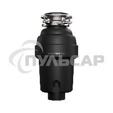 Измельчитель пищевых отходов Kuppersberg WS 550 B, High-Tech, мощность 550 Вт, 3400-3800 об/мин, защита от перегрева, авто выключение, DC мотор, шумоизоляция, уровень шума 70 дБ, черный