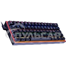 Клавиатура проводная REDRAGON Fizz RU,Rainbow,красные свитчи