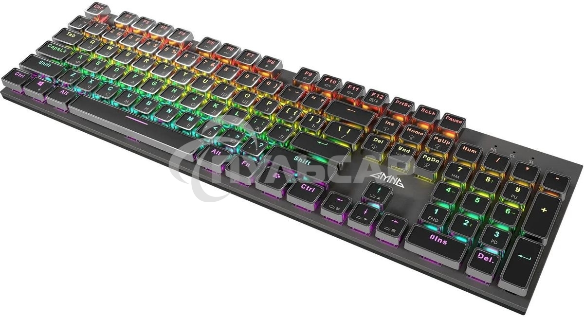 Клавиатура проводная GMNG GG-KB815X (1913914), USB, черный + белый