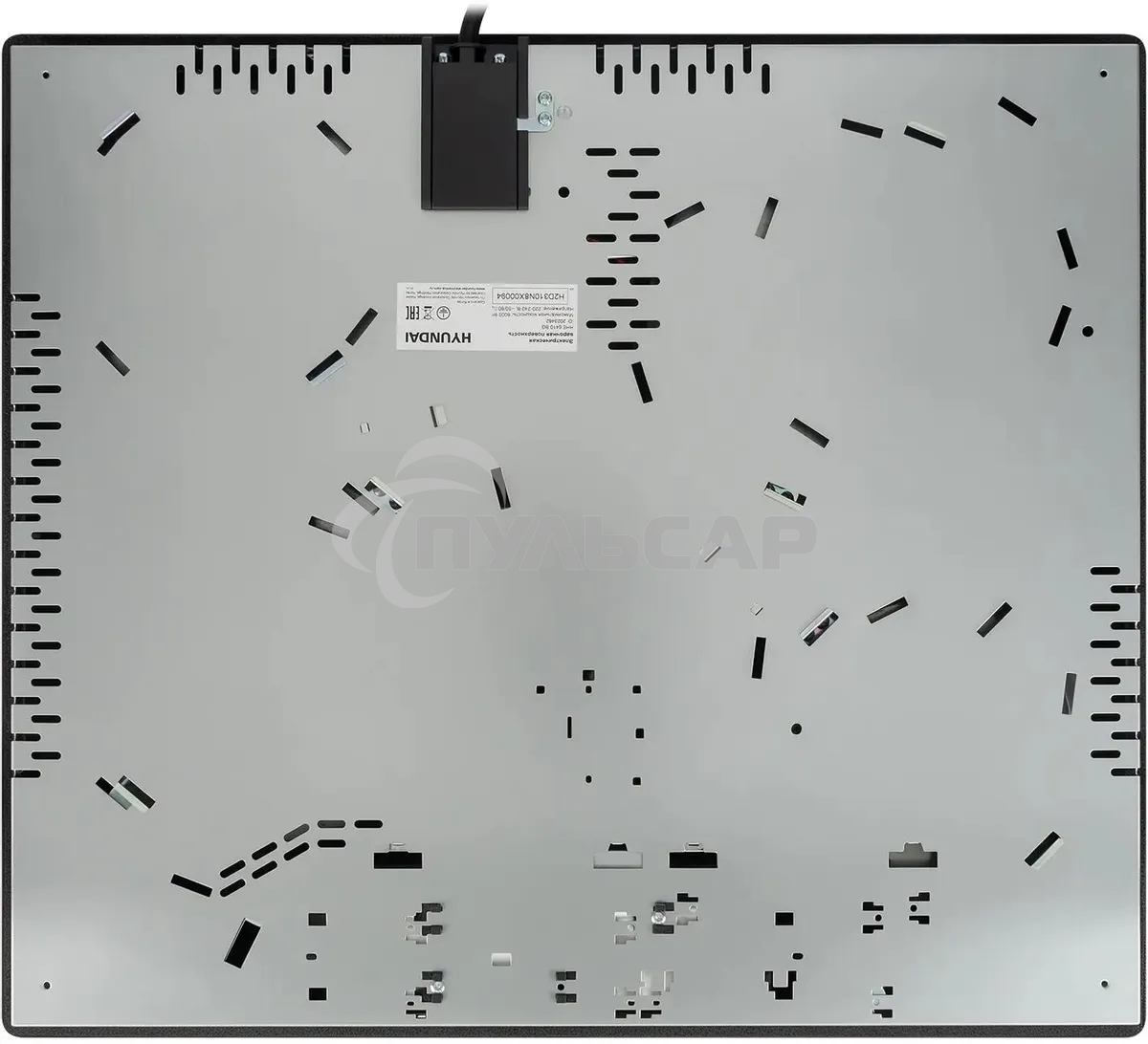 Электрическая варочная панель Hyundai HHE 6410 BG Hi-Light, независимая, черный