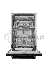 Встраиваемая посудомоечная машина Schaub Lorenz SLG VI4610, черный, 44.8 см, 11 компл., 49 дБ, класс A++