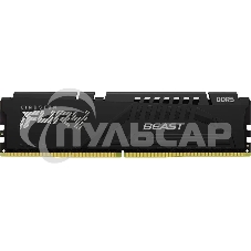 Оперативная память Kingston Fury Beast, DDR5, 16Gb (1x16GB), 5600MHz, CL36, DIMM, с радиатором, черный