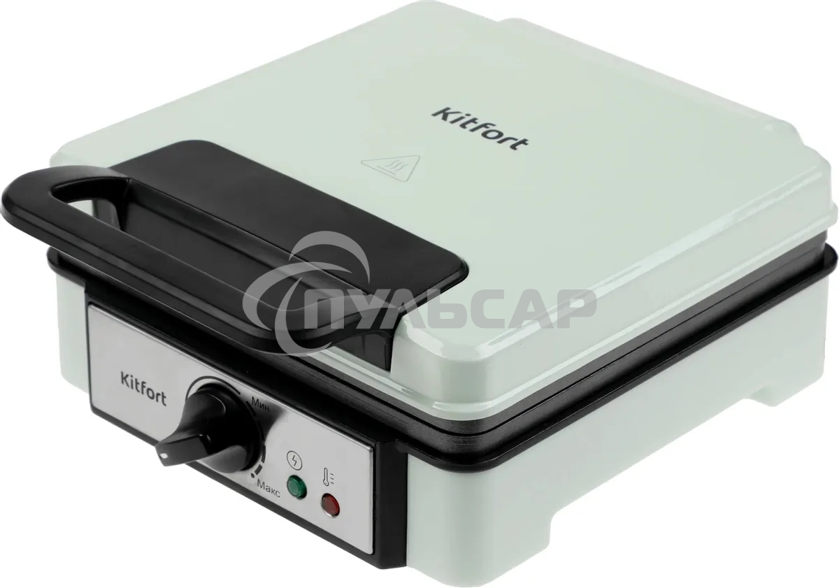Вафельница Kitfort КТ-1693 1200Вт мятный
