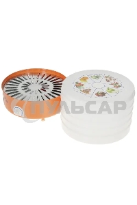 Сушилка для овощей и фруктов Ротор СШ-002-12 с 5 решетами в цветной упаковке