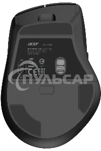 Мышь беспроводная Acer OMR406 черный, 4800 dpi, радиоканал, Bluetooth, USB, кнопки - 8