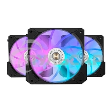 Вентилятор для корпуса Alseye i12B черный, 120 мм, 1800 об/мин, 33.2 дБ, 4 pin