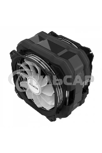 Кулер для процессора Alseye M120D Plus черный, 120 мм, алюминий/медь, 1900 об/мин, 41.2 дБ, 4 pin, 200 Вт, 160 мм