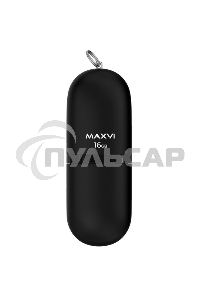 Флешка USB Maxvi SF black (FD16GBUSB20C10SF), 16Gb, USB 2.0, R/W 30/10, черный