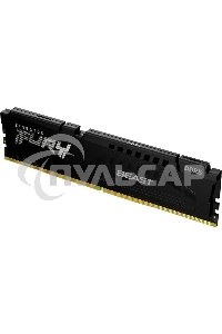 Оперативная память Kingston Fury Beast, DDR5, 16Gb (1x16GB), 5600MHz, CL36, DIMM, с радиатором, черный