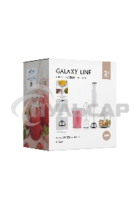 Блендер Galaxy Line GL 2167, 1000 Вт, белый
