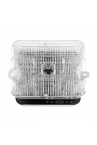 Сушилка для овощей и фруктов BQ FD1003 Black-Steel, Мощность 420 Вт