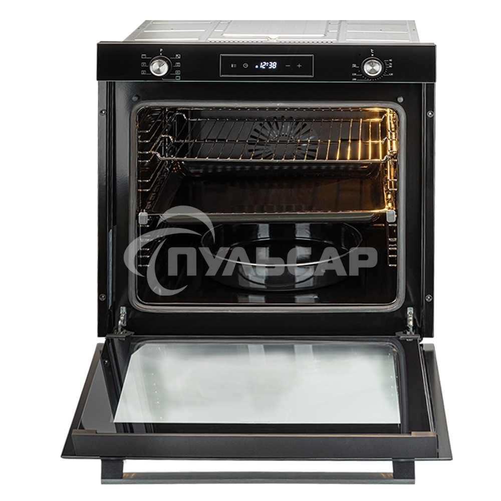 Электрический духовой шкаф Simfer B6EB56026, встраиваемый, черный