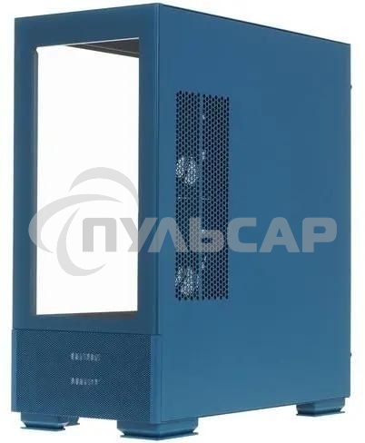 Компьютерный корпус Montech SKY TWO MOROCCO голубой без БП ATX 4x120мм 2xUSB3.0 1xUSB3.1 audio bott PSU