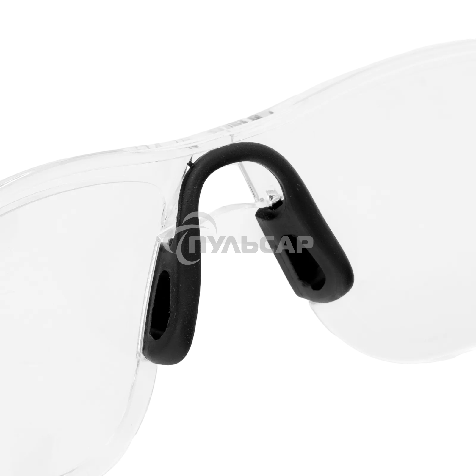 Очки защитные Denzel открытые, поликарбонатные, прозрачная линза