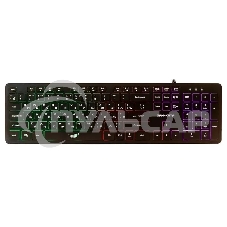 Клавиатура проводная Dialog Gan-Kata KGK-17U BLACK - игровая с RGb-подсветкой, USB, черная