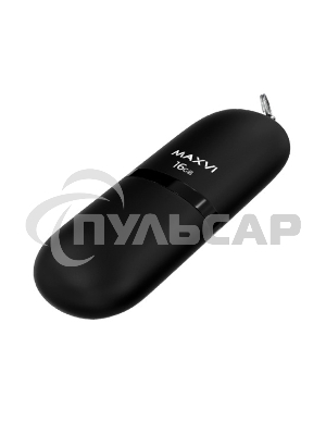 Флешка USB Maxvi SF black (FD16GBUSB20C10SF), 16Gb, USB 2.0, R/W 30/10, черный