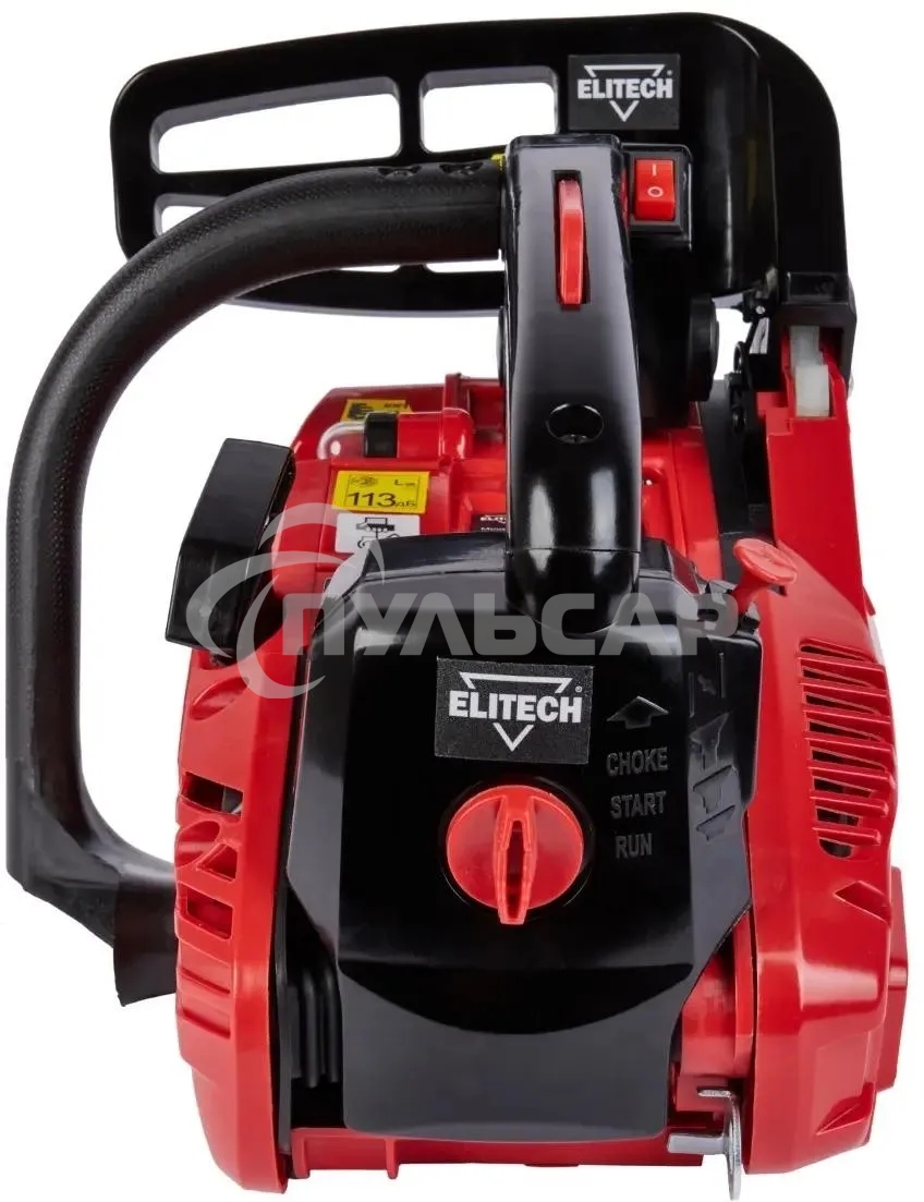 Бензопила Elitech ПБ 2510Т (E1611.009.00) 750Вт 1л.с. дл.шины:12
