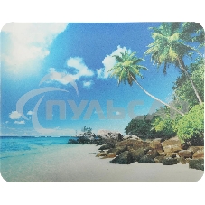 Коврик для мыши Buro BU-M10012 рисунок/пляж