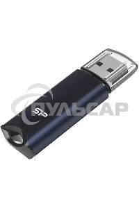 Флешка USB R/W 64 Gb Silicon Power Marvel M02, USB 3.2, синий