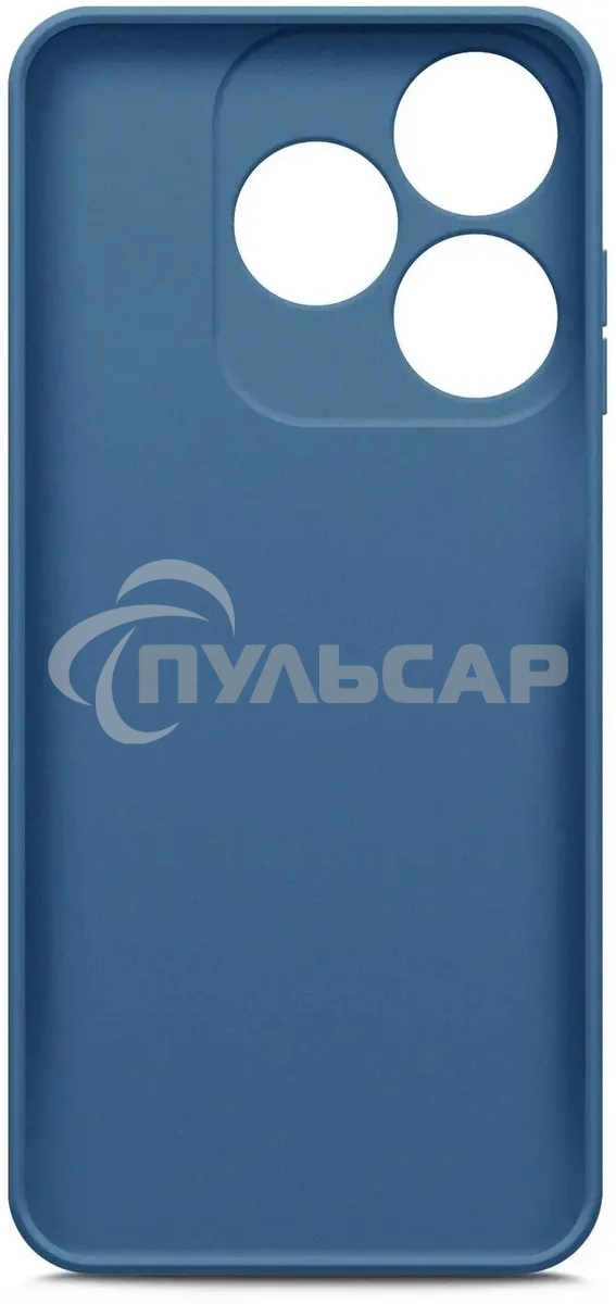 Чехол (клип-кейс) BoraSCO для Tecno Spark 10/10C синий