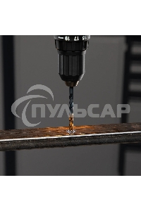 Набор сверл по металлу Denzel 2-3-4-5-6-8 мм, HSS-Tin, Golden Tip, 6 шт