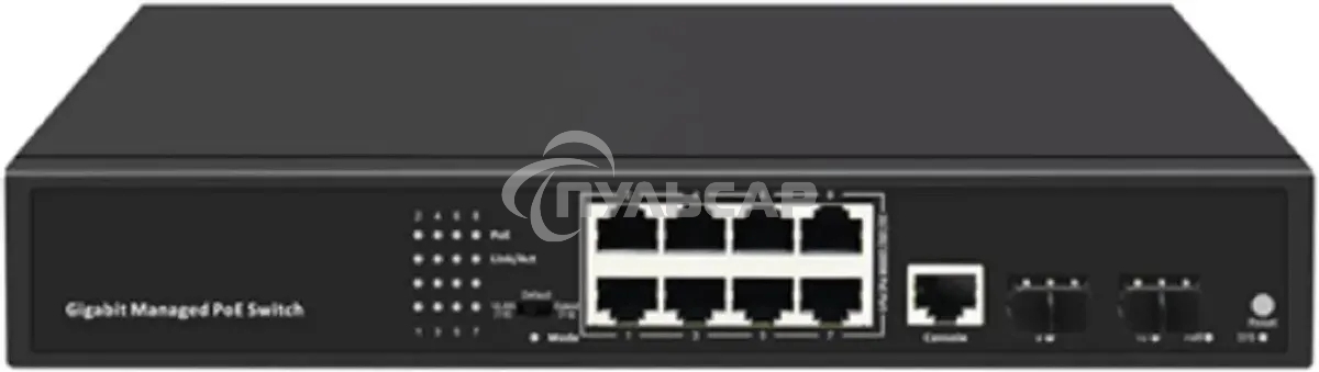 Коммутатор Cudy GS2008S2 (L2) 8x1Gbит/с 2SFP управляемый