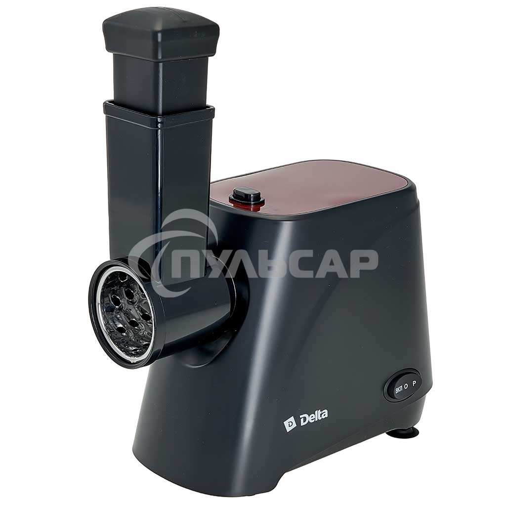 Мясорубка электрическая DELTA DL-6106M черный с красным
